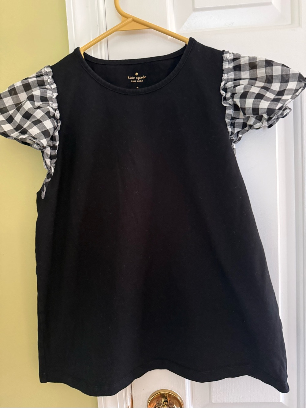 Kate Spade Black Knit Top